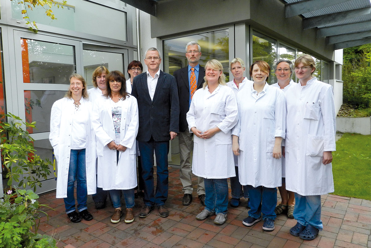 Das Team des Pathologischen Institutes Celle